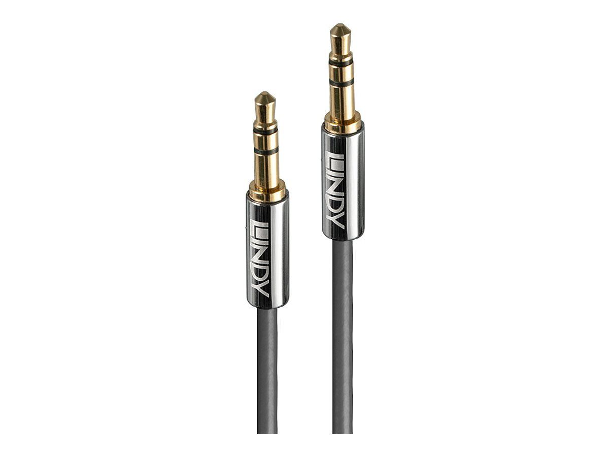 Câble audio Lindy Cromo Line - 3 m - stéréo mini-jack 3,5 mm