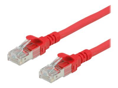 Secomp CAT 6 UTP RJ-45 Cable, 1m, Red
