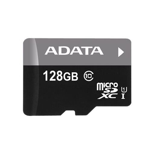 ADATA Premier Flash Memory Card (SD Adapter Included) - 128GB - UHS Class 1/Class 10 - microSDXC UHS-I