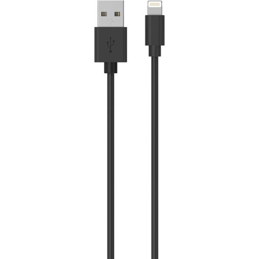 Listo Lightning Cable 1M Black Certified Apple