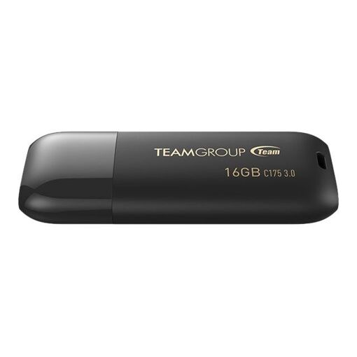 Unidad USB Team Group Serie Tema de Color C175 - 16 GB - USB 3.1 Gen 1 - Negro