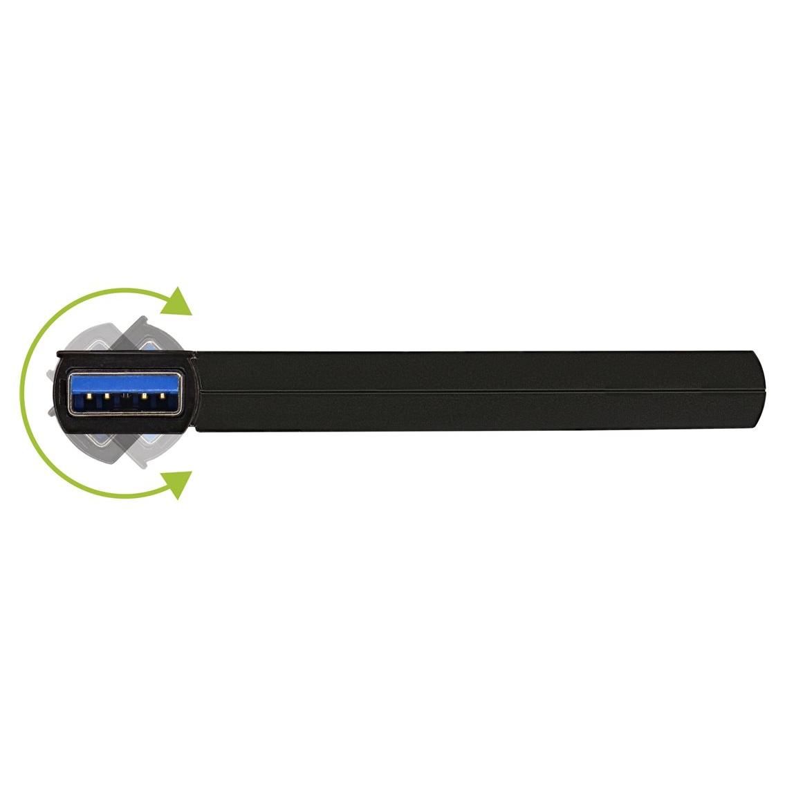 Hub giratorio INTOS ELECTRÓNICO USB 3.0