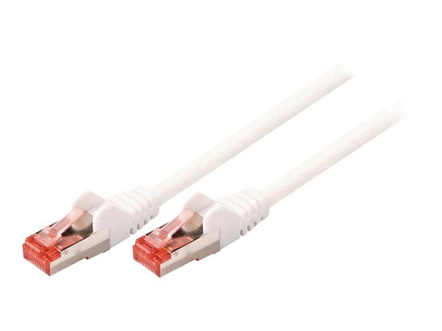 Nedis Network Cable - 10m SFTP CAT6 - RJ-45 (M) to RJ-45 (M) - Halogen-Free, Molded, Round - White