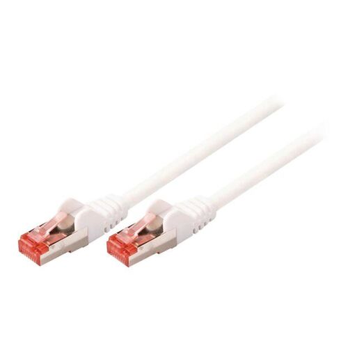 Nedis Network Cable - 10m SFTP CAT6 - RJ-45 (M) to RJ-45 (M) - Halogen-Free, Molded, Round - White