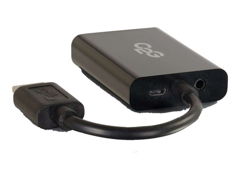 Adaptador C2G HDMI a VGA y audio estéreo