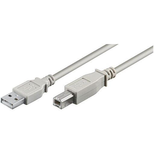 Câble USB Goobay 2.0 A-B, 3m, Gris