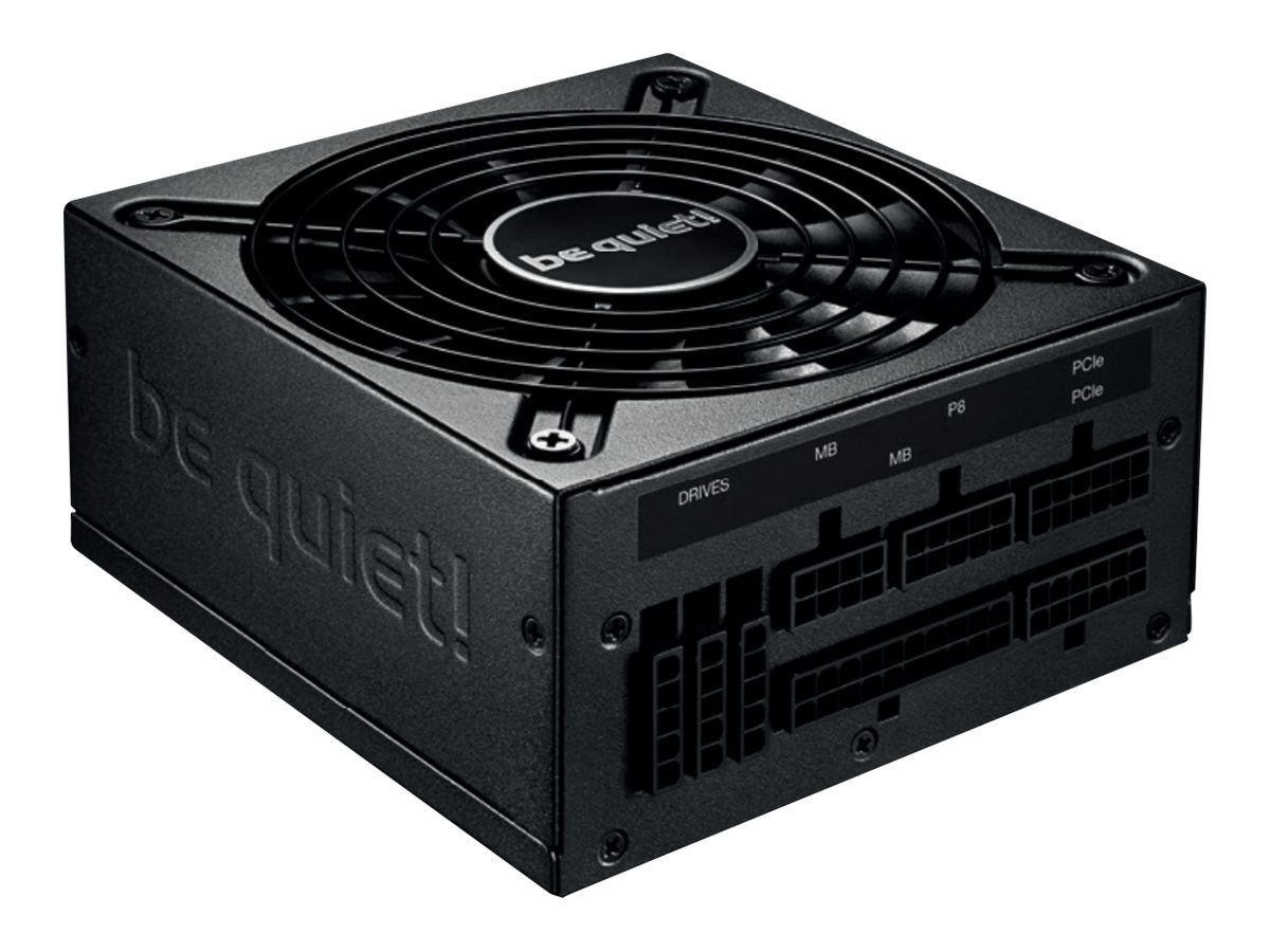 be quiet! SFX-L Power 600W - Alimentation PC - ATX12V 2.4/ SFX12V 3.3 - 80 PLUS Gold - CA 100-240 V - 600 watt - PFC active - Europe - noir