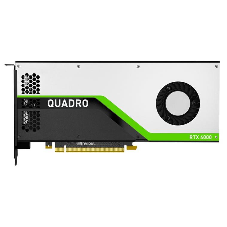 NVIDIA Quadro RTX 4000 Graphics Card - 8GB GDDR6 - PCIe 3.0 x16 - 3x DisplayPort, USB-C