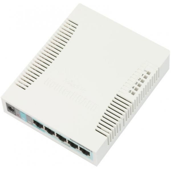 Mikrotik RB260GS Router with Switch OS (White)