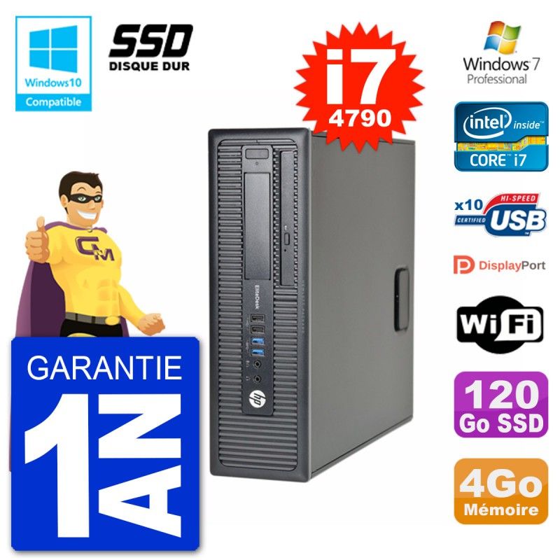 HP EliteDesk 800 G1 SFF Desktop Computer