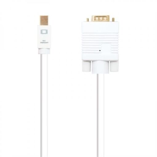 Câble adaptateur NanoCable de 2 m Mini DisplayPort vers VGA - Blanc