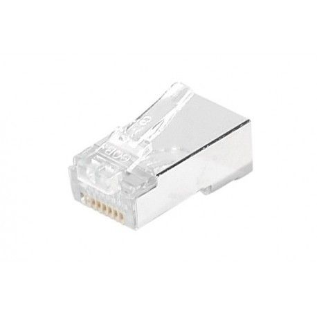 Dexlan 8P8C RJ45 CAT6A FTP Connector, 10-Pack