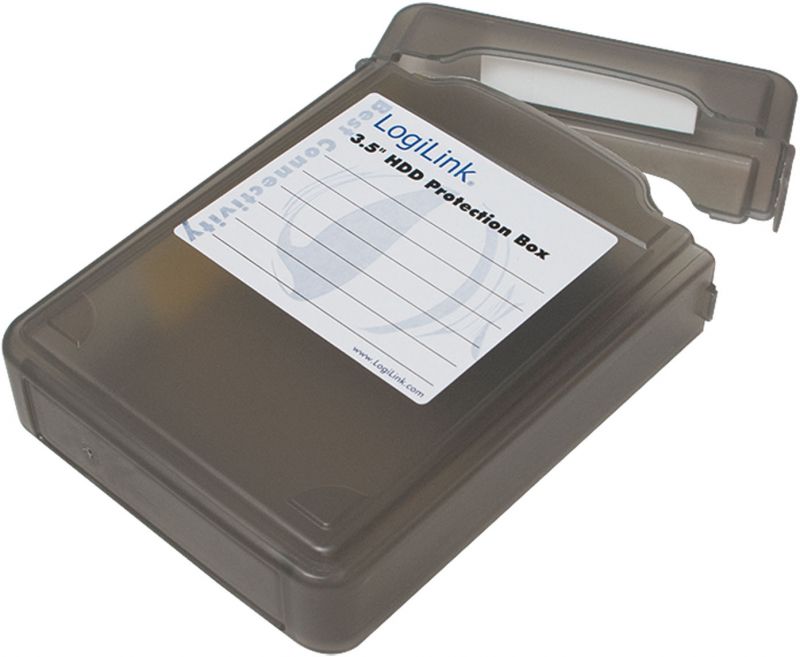 LogiLink 3.5'' Hard Drive Case (Black)