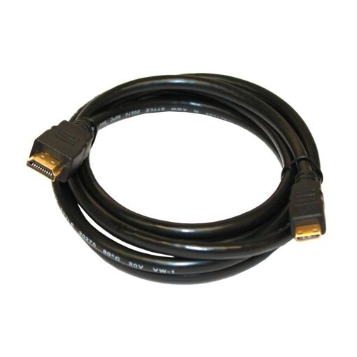 Câble HDMI à Mini HDMI de Bigben Connecté à Haute Vitesse avec Ethernet (2 mètres)