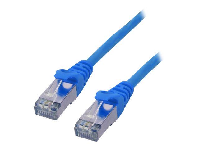 MCL Samar Network Cable - 2m, Shielded, CAT 6, Blue