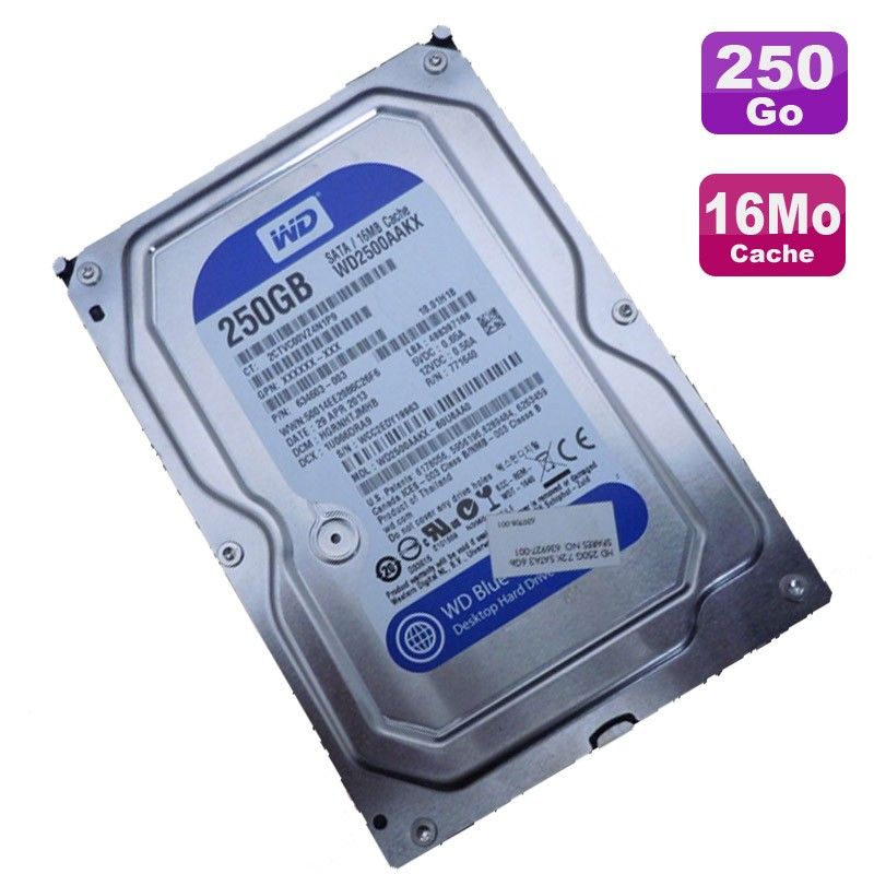 Disco duro Western Digital Caviar Blue 250 GB SATA 3,5