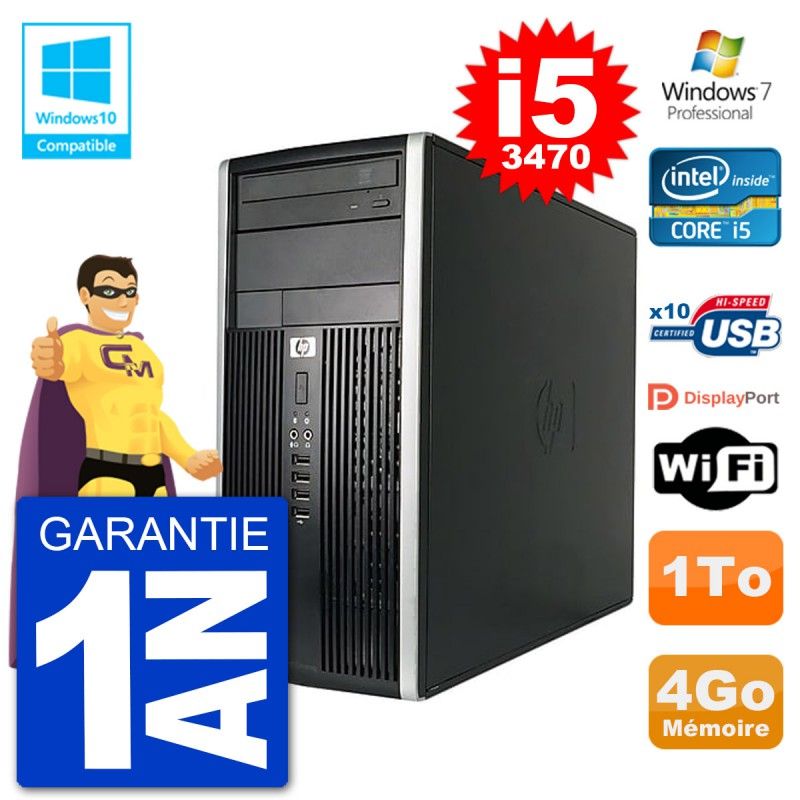 Ordinateur de bureau HP Compaq Pro 6300 MT