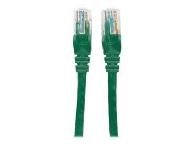 Intellinet Network Patch Cable, Cat6, 20m, Green, CCA, U/UTP, PVC, RJ45, Gold Plated Contacts, Snagless, Booted, Lifetime Warranty, Polybag - Cordon de raccordement - RJ-45 (M) pour RJ-45 (M) - UTP - CAT 6 - sans crochet - vert