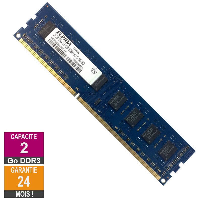 Elpida 2GB DDR3 RAM Module (1333MHz, 2Rx8)