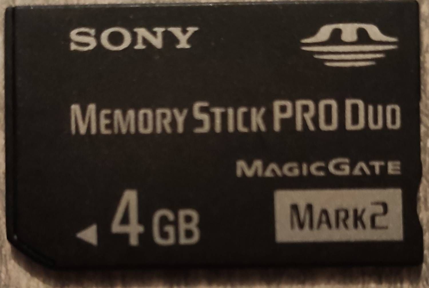 Sony Memory Stick DUO Pro 4GB