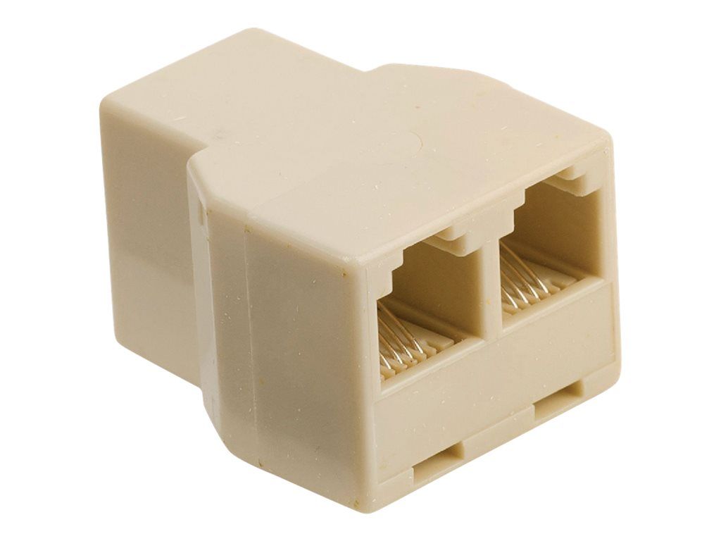 Nedis Valueline Phone Splitter - Ivory