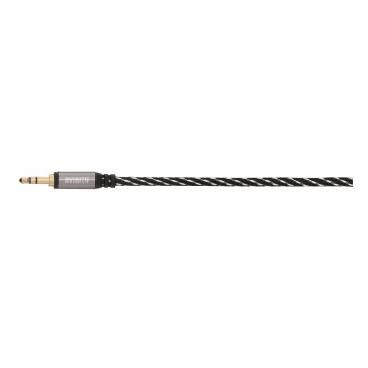 Avinity 3.5mm Audio Cable, 0.5m, Male-Male, Anthracite