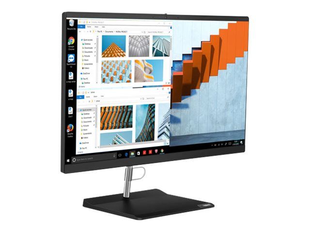 Lenovo V540-24IWL AIO, 23.8", Core i3, 8 GB RAM, 1 TB, Negro AZERTY