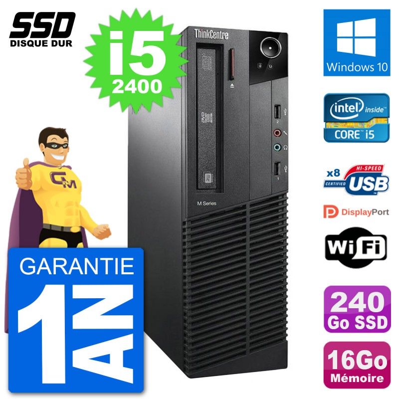 Lenovo M91p SFF Desktop Computer