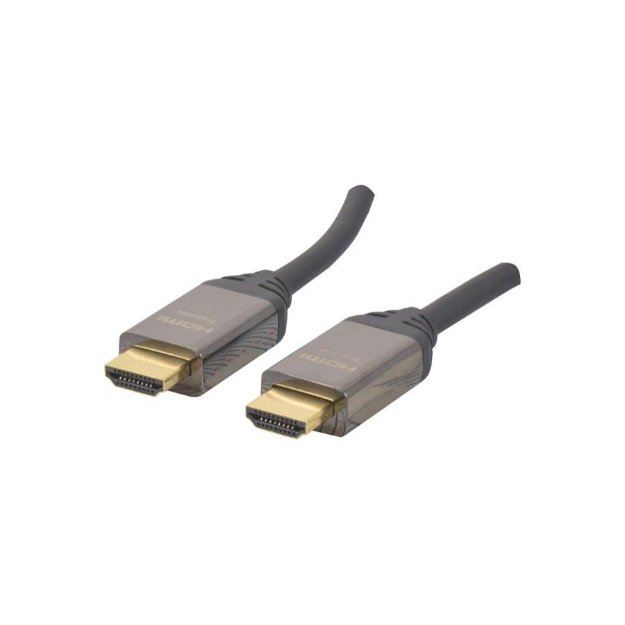 Exertis Connect 5m HDMI with Ethernet Cable - Black - 4K Support