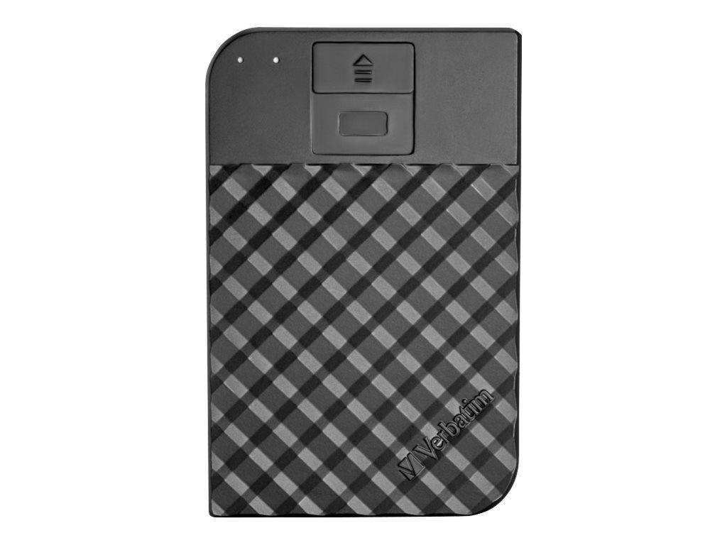 Verbatim Fingerprint Secure 1TB External Hard Drive - USB-C