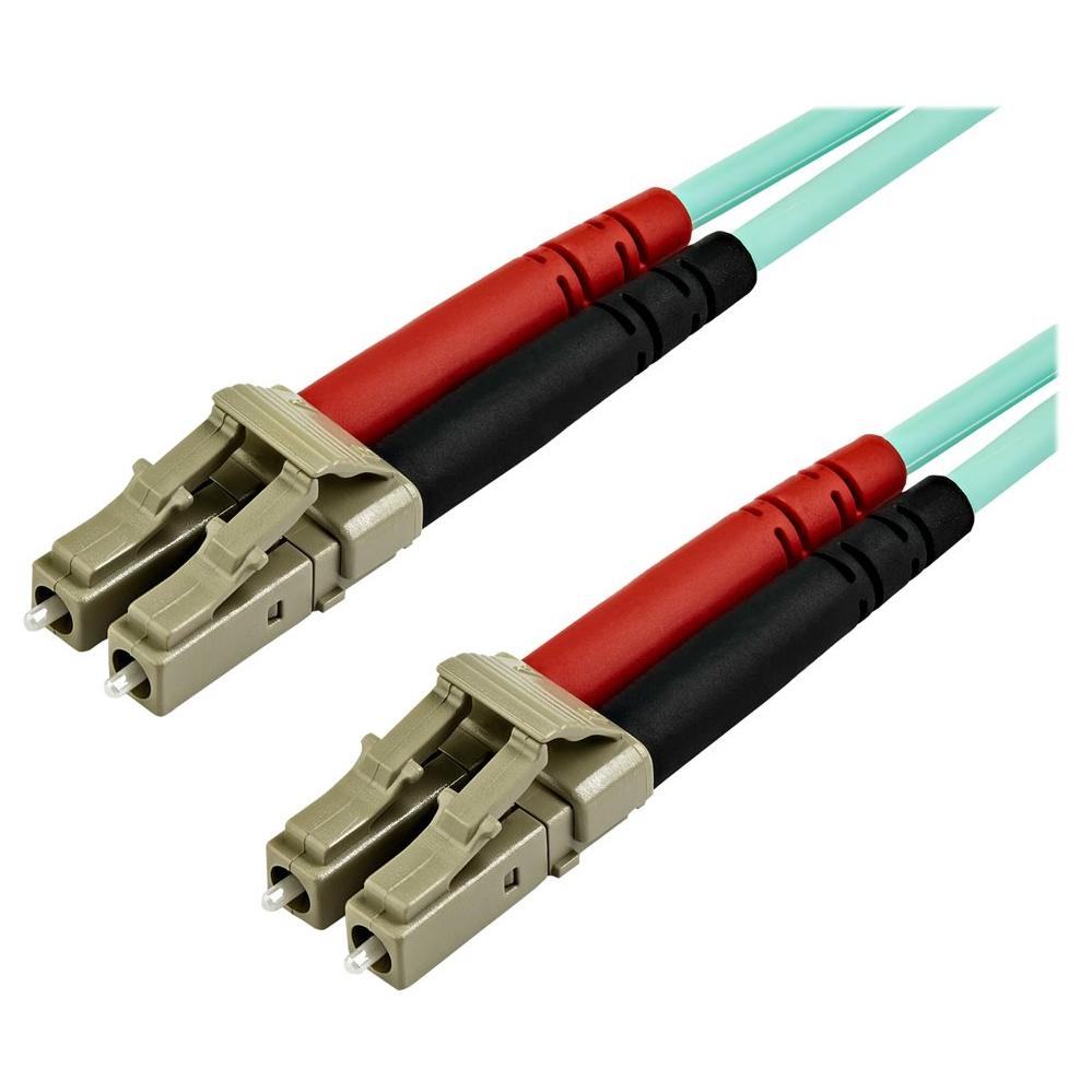 StarTech 7m Multimode Fiber Optic Cable LC/UPC to LC/UPC OM3