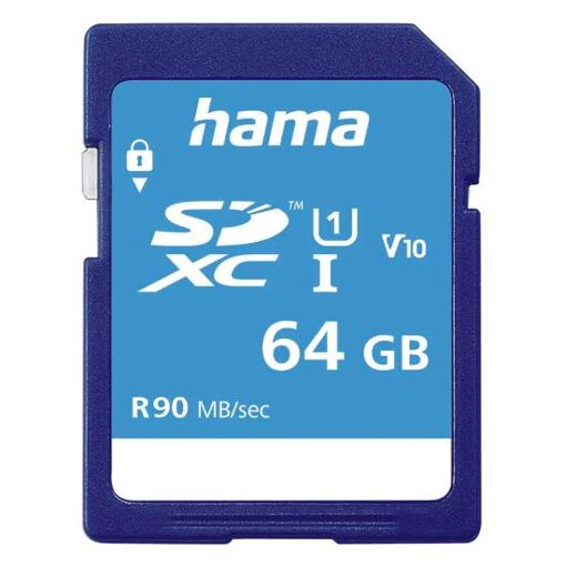 Hama 64GB SDXC UHS-I Class 10 Memory Card