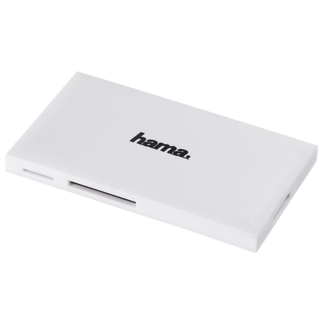 Hama USB 3.2 Gen 1 Memory Card Reader - White