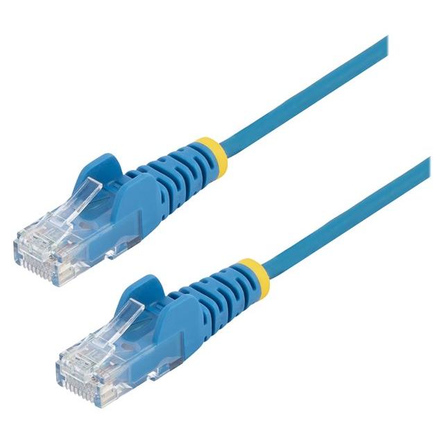 StarTech 50cm LSZH CAT6 Ethernet Cable, 10GbE Snagless RJ45 PoE, Blue