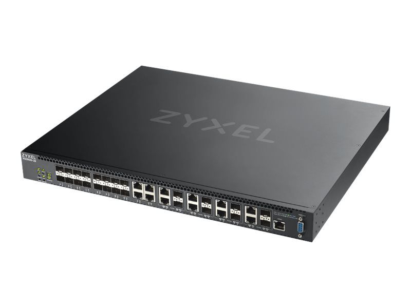 ZyXEL XS3800-28 Managed Switch - 4 x 10GBase-T + 16 x 10 Gigabit SFP+ + 8 x Combo 10G SFP+