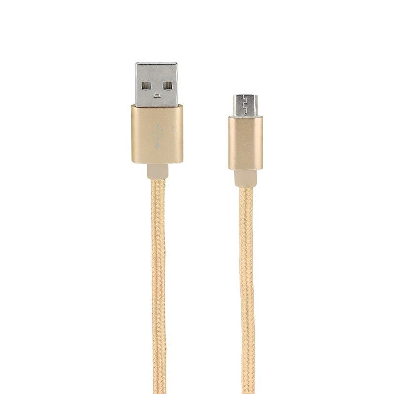 Cable Mooov de nylon USB-A a Micro USB, 1 metro