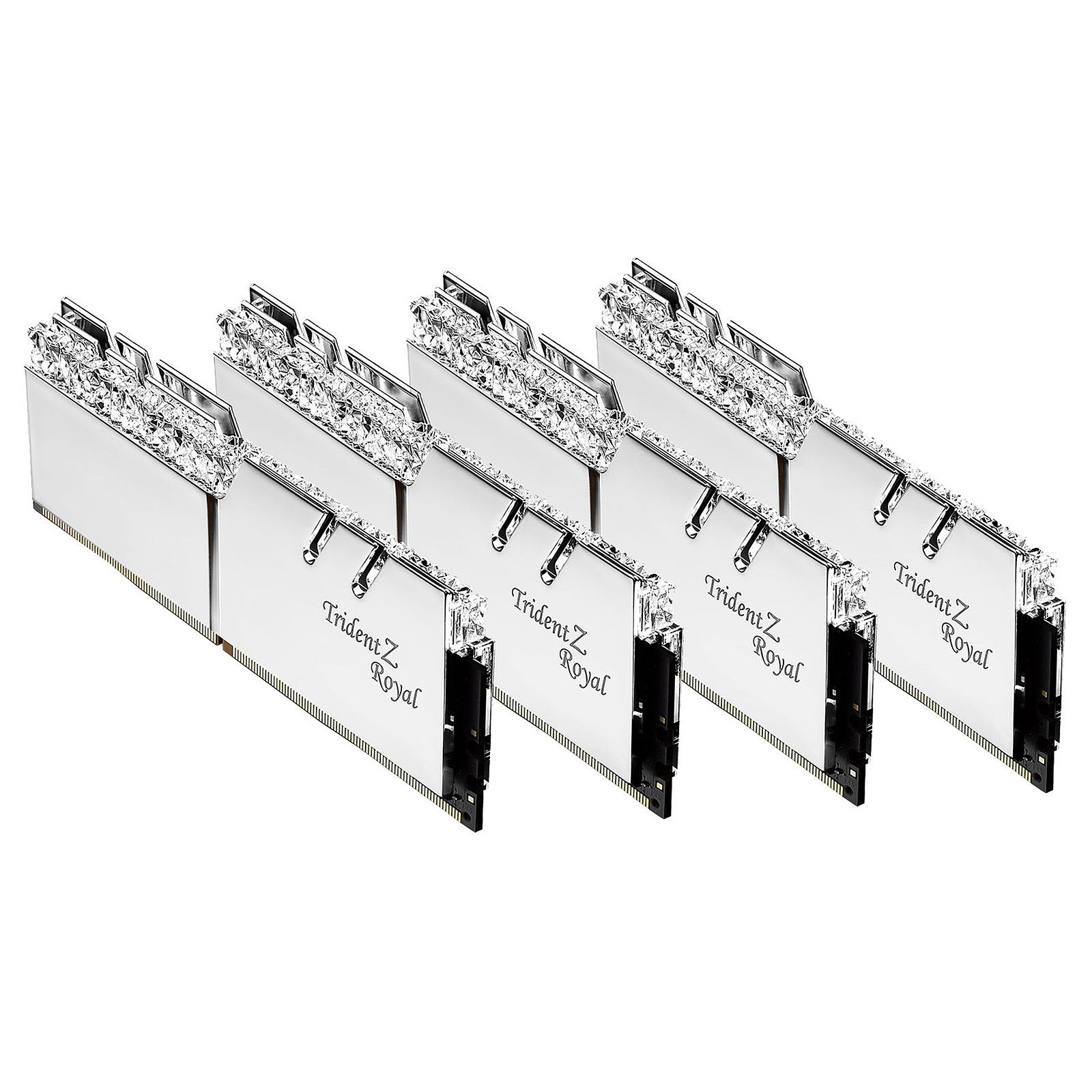 G.Skill Trident Z Real 64GB (4x16GB) DDR4 3200MHz CL16 - Plata