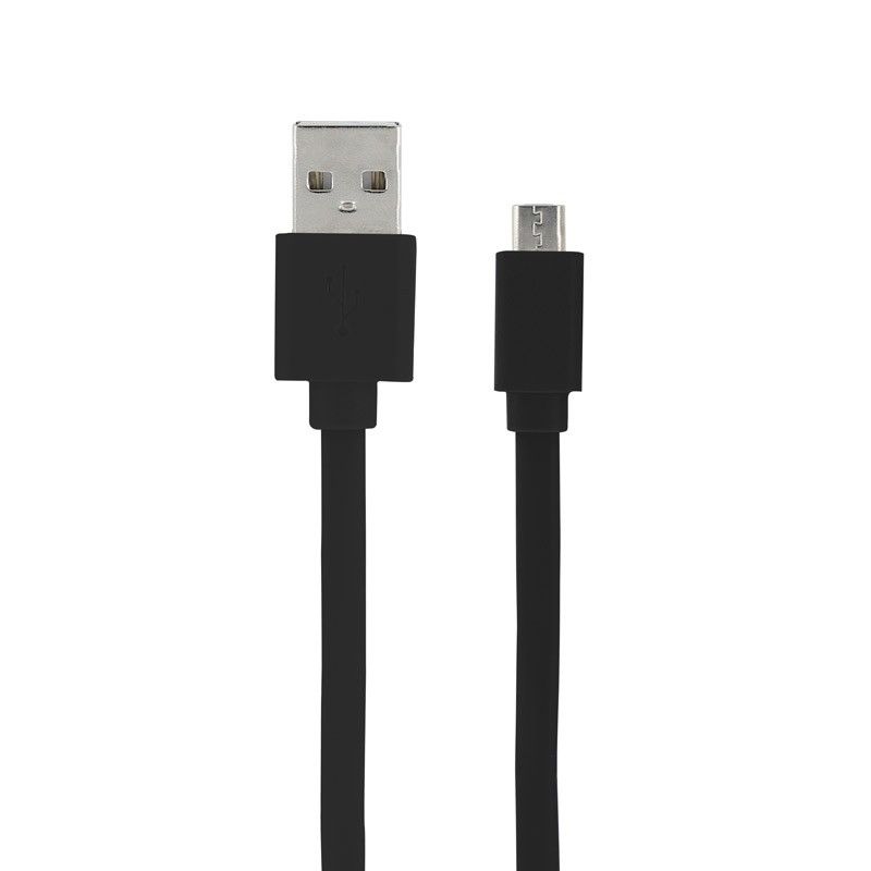 Mooov Flat Micro USB Cable 1m Black