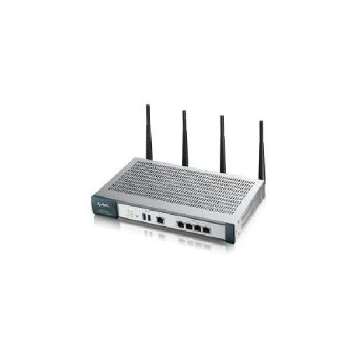 ZyXEL UAG2100 - Wireless Router - 4-Port Switch - GigE - 802.11a/b/g/n - Dual Band - Rack Mountable