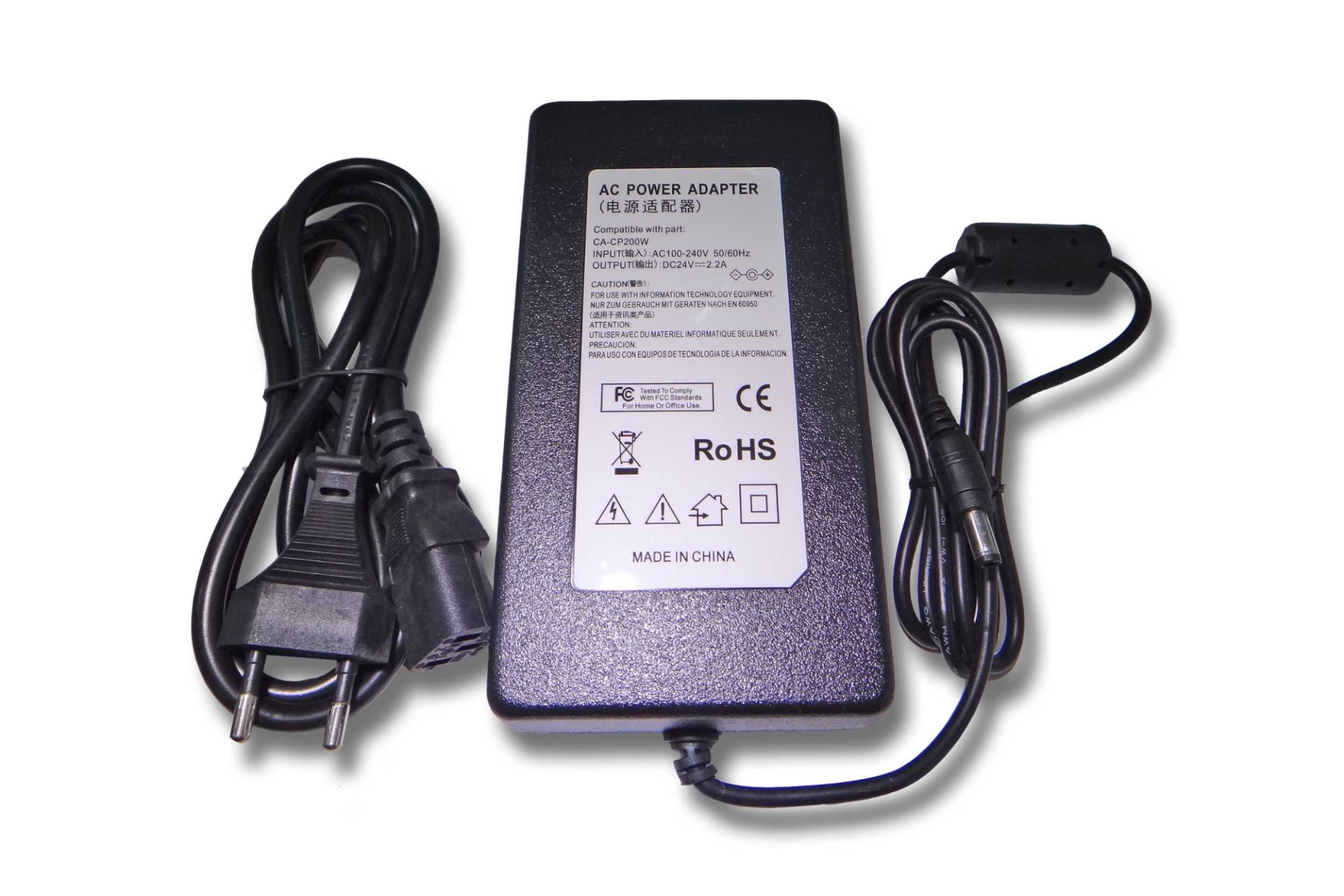 Adaptador de corriente vhbw para impresoras Canon Selphy CP