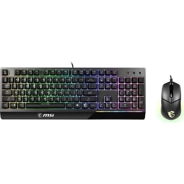Conjunto MSI Vigor GK30 - Teclado y ratón para juegos