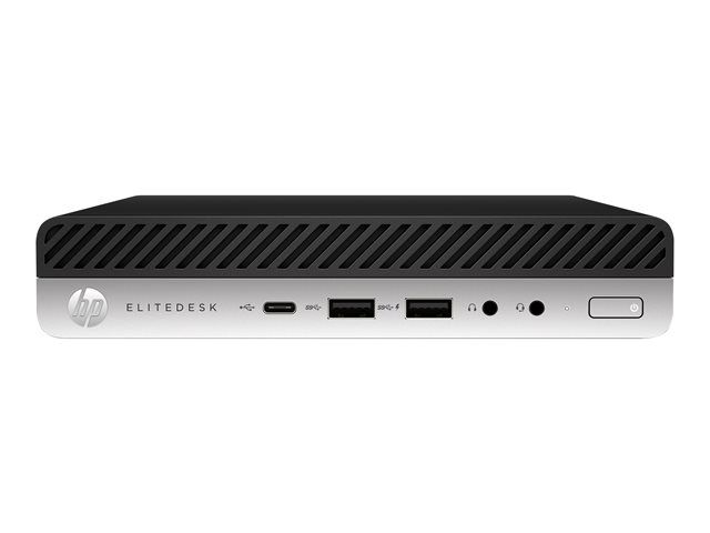 HP EliteDesk 800 G5 - Core i5, 3GHz, 8GB RAM, 256GB SSD, Black (AZERTY Keyboard)
