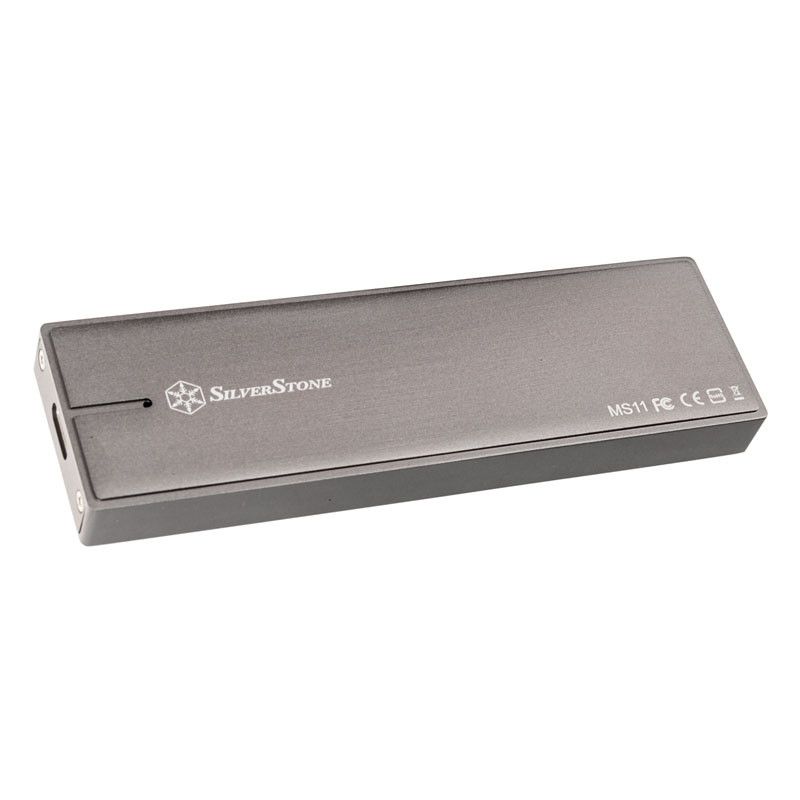 Silverstone M.2 PCIe NVMe SSD External Enclosure, USB 3.1 Type-C