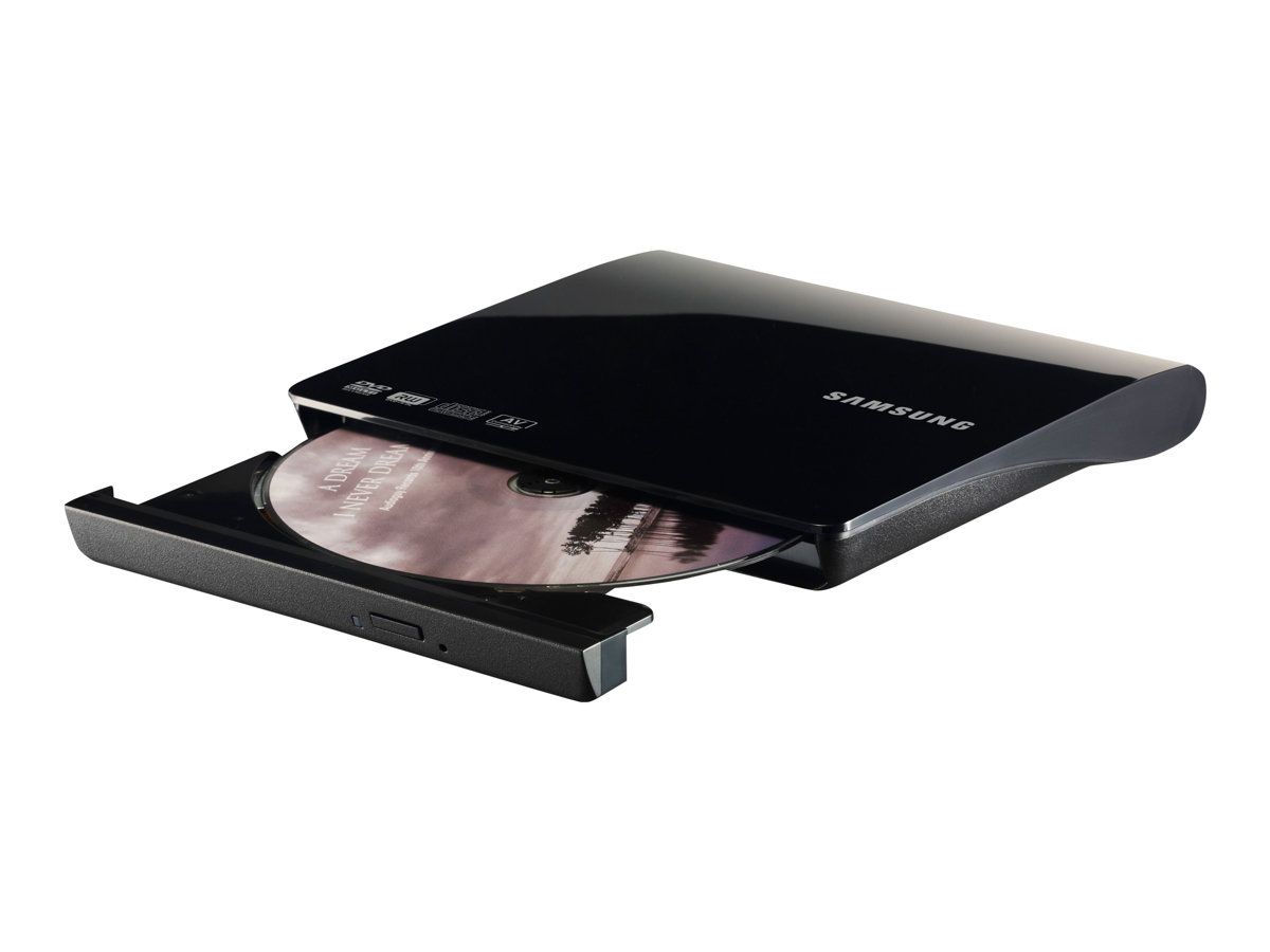 Samsung SE-208DB External DVD Drive - 8x Speed - USB 2.0 - Black