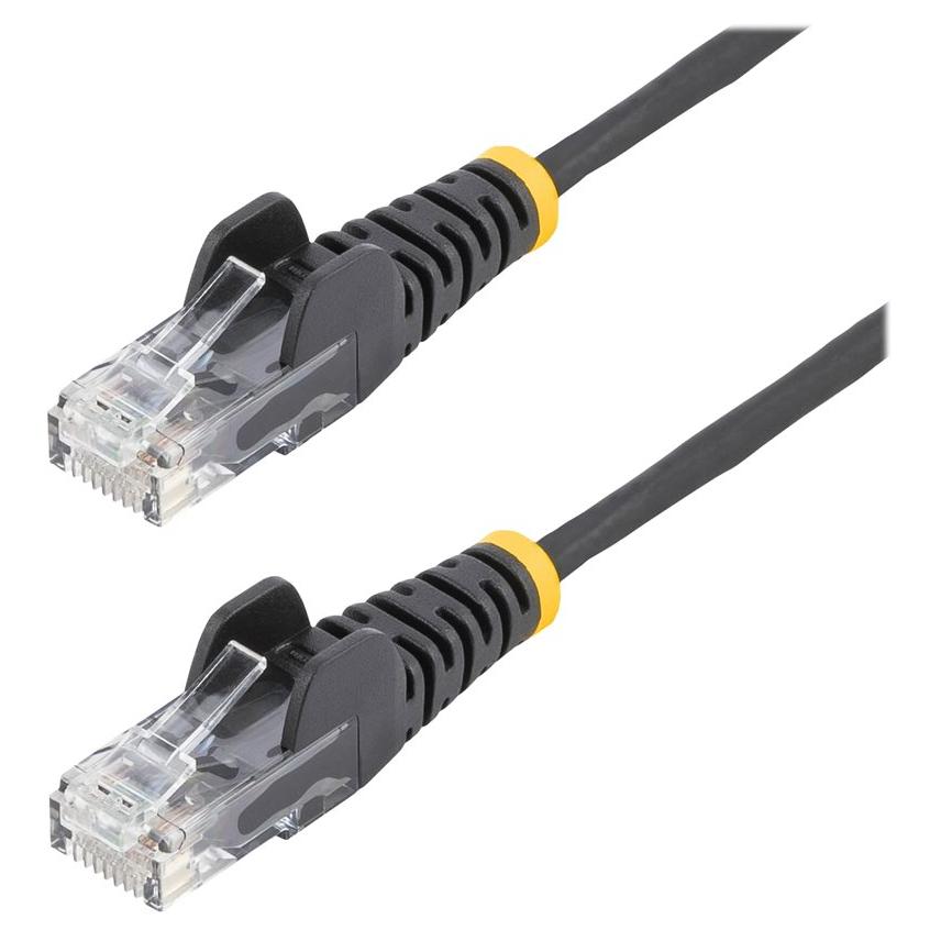 StarTech 2m Cat6 Ethernet Cable, Black