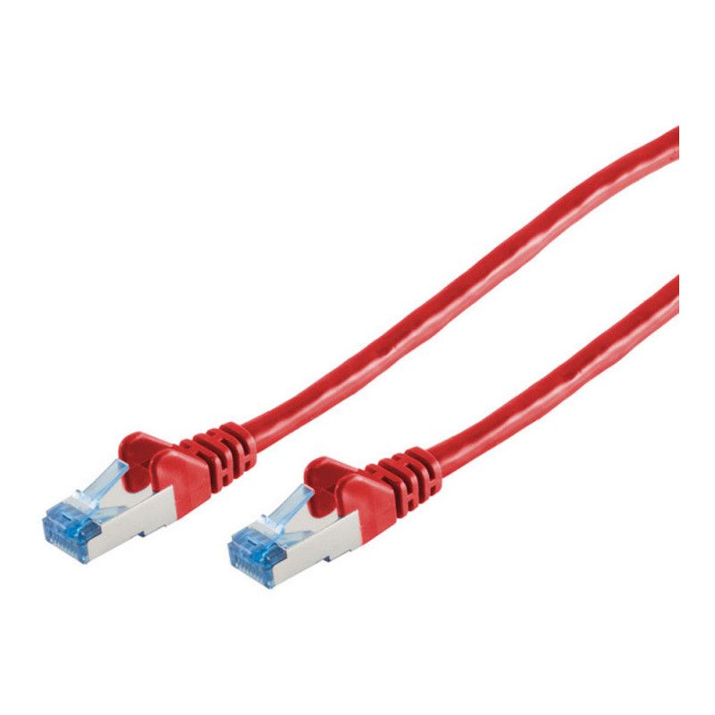 CAT6a RJ45 S/FTP Patch Cable 5m (Red)