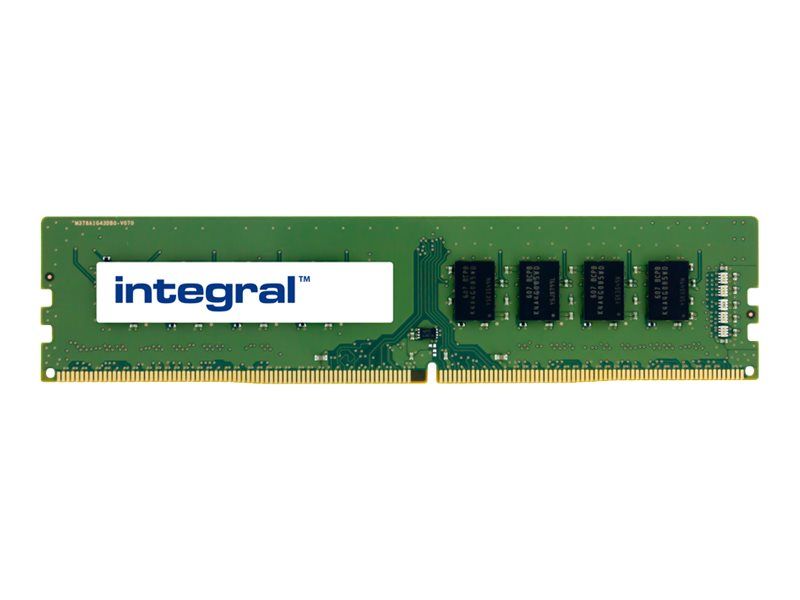 Integral 8GB DDR4 DIMM Module (288-Pin, 2666MHz/PC4-21300, CL19, 1.2V, Unbuffered, Non-ECC)