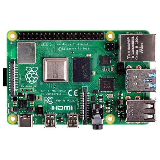 Tarjeta de desarrollo Raspberry Pi 4 Modelo B