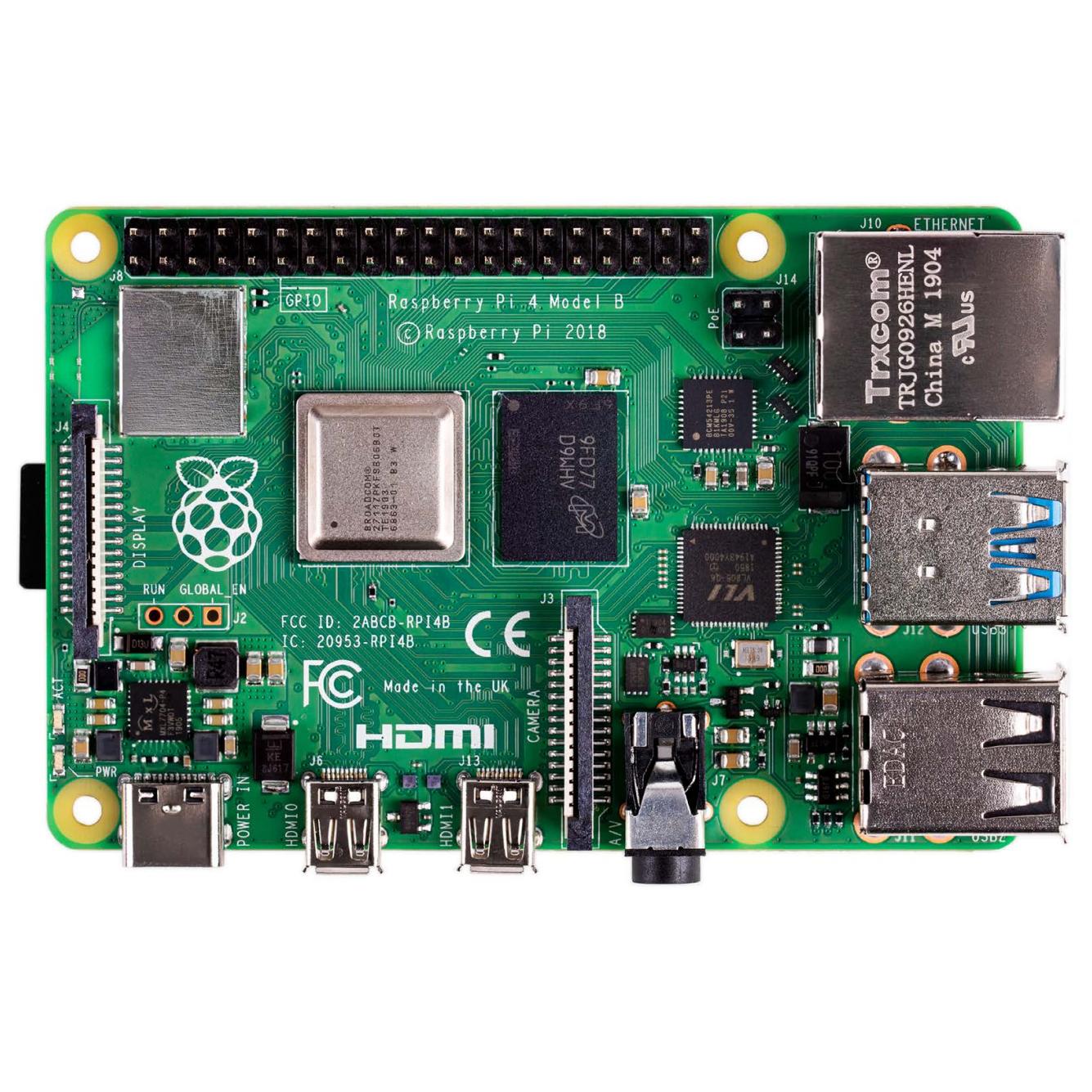 Raspberry Pi 4 Model B Development Board