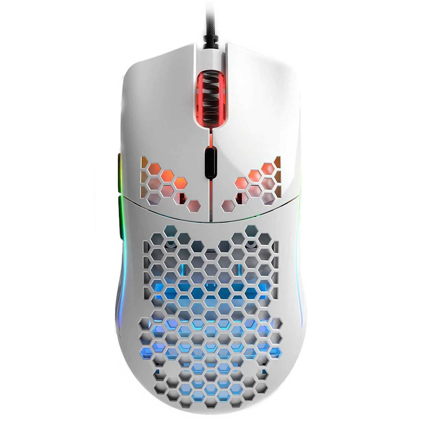 Glorious PC Gaming Race O- MINUS Gaming Mouse (Bright White) - GOM-GWHITE